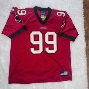 Adidas Tampa Bay Buccaneers Warren Sapp 99 NFL Jersey Mens Large Mesh Vintage